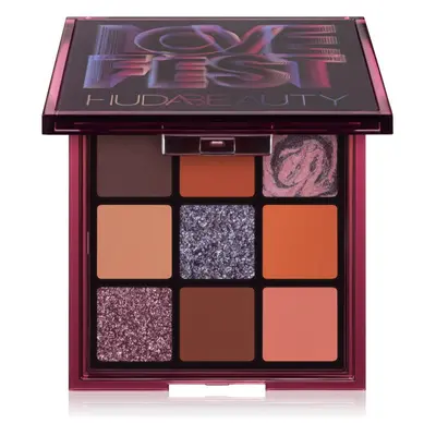 Huda Beauty Lovefest Obsessions paletka očních stínů 7 g