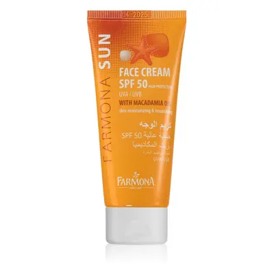 Farmona Sun Face ochranný krém pro normální a suchou pleť SPF 50 50 ml