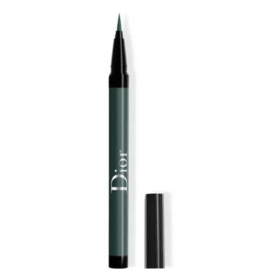 DIOR Diorshow On Stage Liner tekuté oční linky v peru voděodolné odstín 386 Pearly Emerald 0,55 