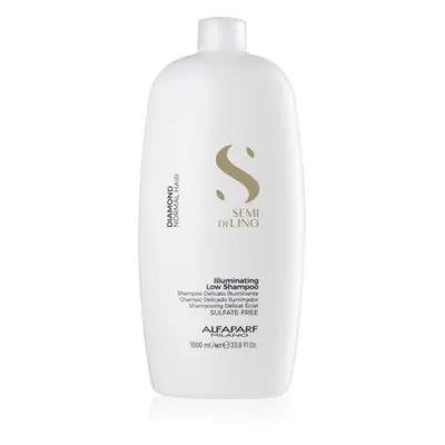 Alfaparf Milano Semi di Lino Diamond Illuminating rozjasňující šampon pro normální vlasy 1000 ml