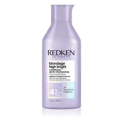 Redken Blondage High Bright rozjasňující kondicionér pro blond vlasy 300 ml