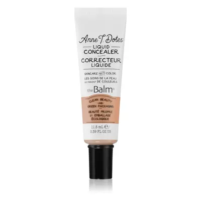 theBalm Anne T. Dotes® Liquid Concealer tekutý korektor pro plné krytí odstín #18 Light 11,8 ml