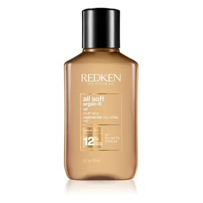 Redken All Soft vyživující olej pro suché a křehké vlasy 111 ml