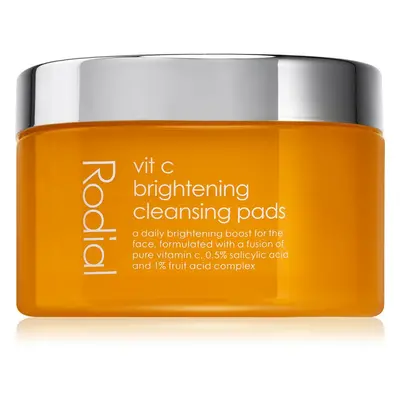 Rodial Vit C Brightening Cleansing Pads čisticí tampónky s vitaminem C 50 ks