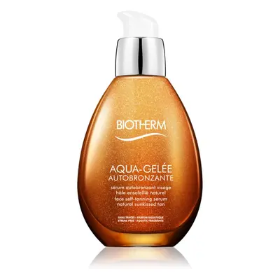 Biotherm Sun Care Aqua-Gelée Autobronzante samoopalovací sérum na obličej 50 ml