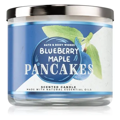 Bath & Body Works Blueberry Maple Pancakes vonná svíčka 411 g