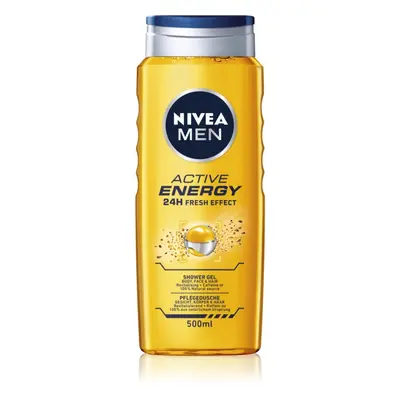 Nivea Men Active Energy sprchový gel pro muže 500 ml