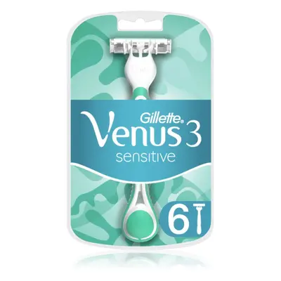 Gillette Venus 3 Sensitive jednorázová holítka 6 ks