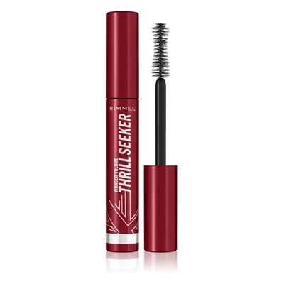 Rimmel WonderVolume Thrill Seeker řasenka pro objem a natočení řas odstín Extreme Black 8 ml