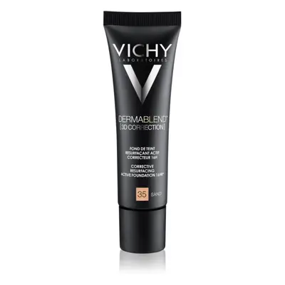 Vichy Dermablend 3D Correction korekční vyhlazující make-up SPF 25 odstín 35 Sand 30 ml