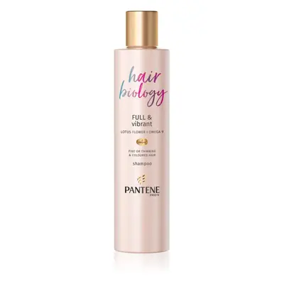 Pantene Hair Biology Full & Vibrant čisticí a vyživující šampon pro slabé vlasy 250 ml