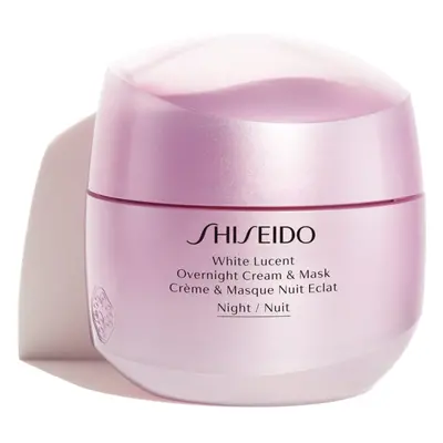 Shiseido White Lucent Overnight Cream & Mask noční hydratační krém a maska proti pigmentovým skv