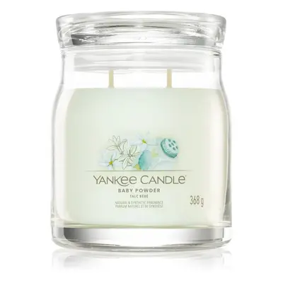 Yankee Candle Baby Powder vonná svíčka Signature 368 g