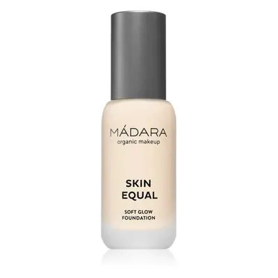 MÁDARA Skin Equal rozjasňující make-up pro přirozený vzhled SPF 15 odstín #10 Porcelain 30 ml