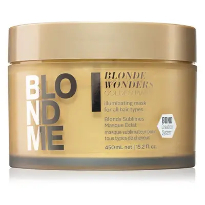 Schwarzkopf Professional Blondme Blonde Wonders vyživující maska pro hladké a zářivé vlasy 450 m