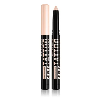 MAYBELLINE NEW YORK Color Tattoo 24 HR oční stíny a tužka na oči odstín 10 I am Shining 1.4 g