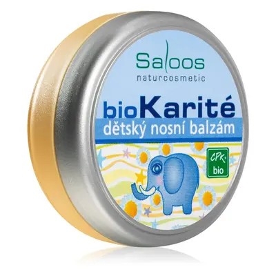 Saloos BioKarité dětský nosní balzám 19 ml