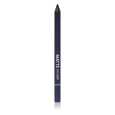 Gosh Matte tužka na oči s matným efektem odstín 009 Midnight Blue 1.2 g