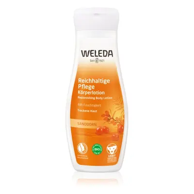 Weleda BIO Rakytníkový sirup Rakytník energizující tělové mléko 200 ml