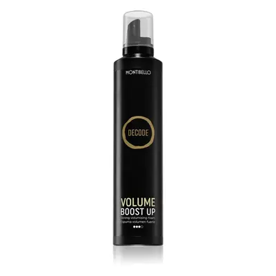 Montibello Decode Volume Boost Up stylingová pěna s extra silnou fixací 300 ml