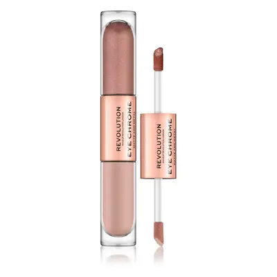 Makeup Revolution Eye Chrome tekuté oční stíny odstín Life 2 x 2.2 ml