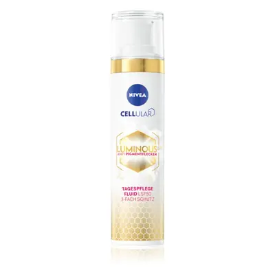 NIVEA Luminous denní krém proti pigmentovým skvrnám SPF 50 40 ml