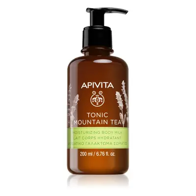 Apivita Tonic Mountain Tea Moisturizing Body Milk hydratační tělové mléko 200 ml