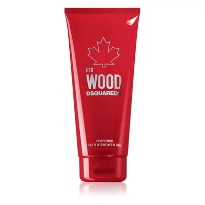 Dsquared2 Red Wood sprchový a koupelový gel pro ženy 200 ml