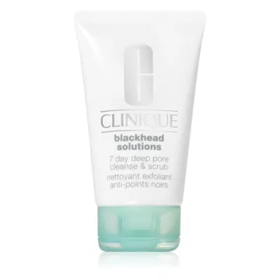 Clinique Blackhead Solutions 7 Day Deep Pore Cleanse & Scrub čisticí pleťový peeling proti černý