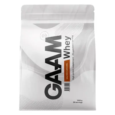 GAAM 100% Whey Premium syrovátkový protein příchuť Salted Caramel 1000 g