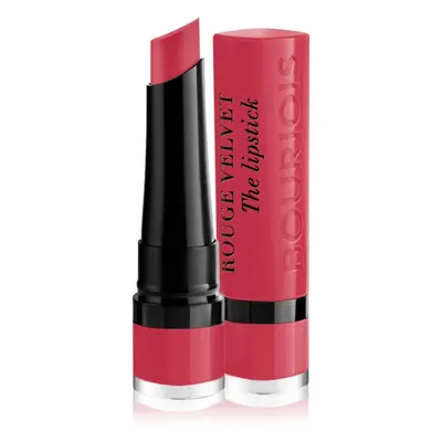 Bourjois Rouge Edition Velvet matná rtěnka odstín 04 Hip Hip Pink 2,4 g