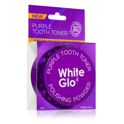 White Glo Purple Tooth Toner Powder bělicí zubní pudr 30 g