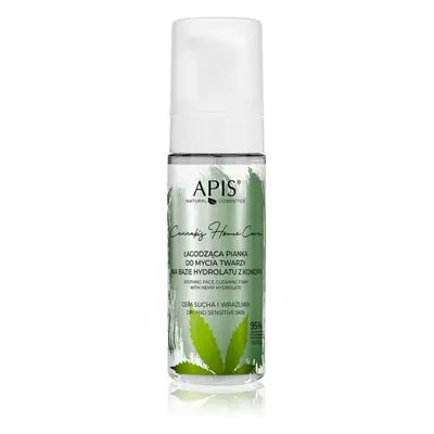 Apis Natural Cosmetics Cannabis Home Care čisticí pěna pro suchou až citlivou pleť 150 ml