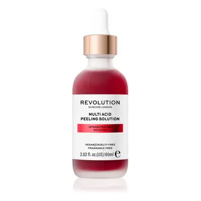 Revolution Skincare Multi Acid Peeling Solution hloubkově čisticí peeling s AHA kyselinami 60 ml