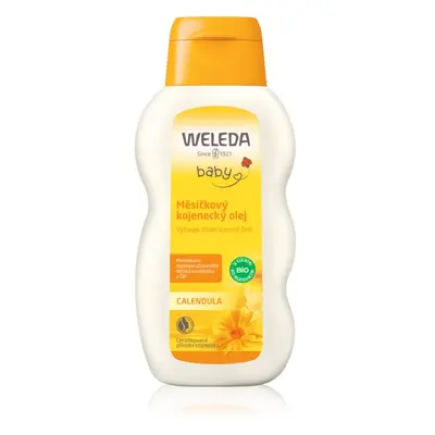 Weleda Baby and Child měsíčkový kojenecký olej bez parfemace 200 ml