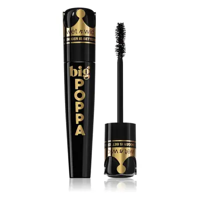 Wet n Wild Big Poppa řasenka pro extrémní objem a intenzivní černou barvu odstín Blackest Black 