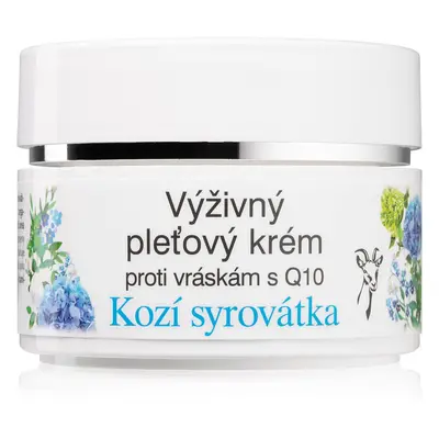 Bione Cosmetics Kozí Syrovátka pleťový krém proti vráskám s koenzymem Q10 51 ml