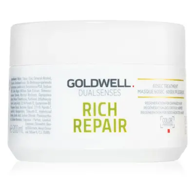 Goldwell Dualsenses Rich Repair maska pro suché a poškozené vlasy 200 ml