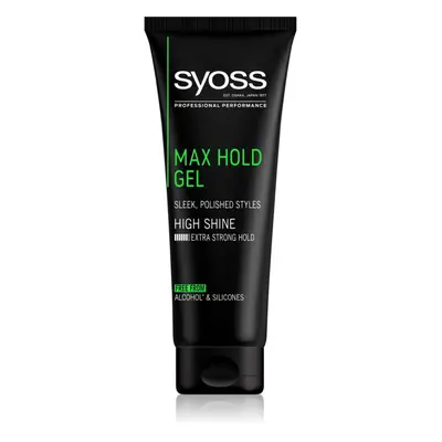 Syoss Max Hold gel na vlasy se silnou fixací 250 ml