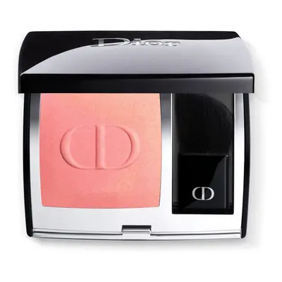 DIOR Rouge Blush kompaktní tvářenka se štětcem a zrcátkem odstín 219 Rose Montaigne (Shimmer) 6,