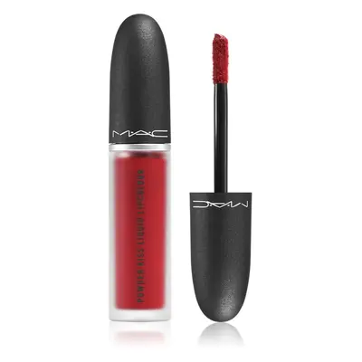 MAC Cosmetics Powder Kiss Liquid Lipcolour matná tekutá rtěnka odstín Haute Pants 5 ml