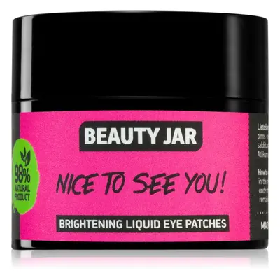 Beauty Jar Nice To See You rozjasňující maska na oční okolí 15 ml