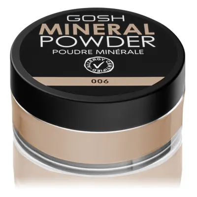 Gosh Mineral Powder minerální pudr odstín 006 Honey 8 g