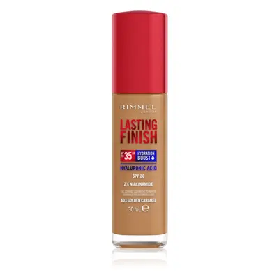 Rimmel Lasting Finish 35H Hydration Boost hydratační make-up SPF 20 odstín 403 Golden Caramel 30