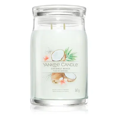 Yankee Candle Coconut Beach vonná svíčka Signature 567 g