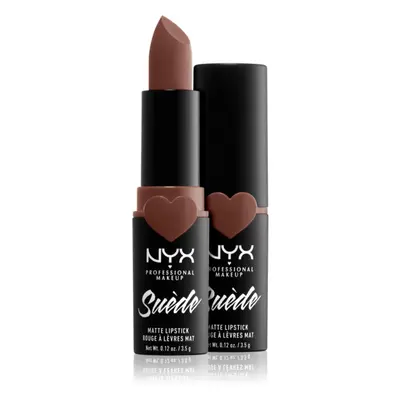 NYX Professional Makeup Suede Matte Lipstick matná rtěnka odstín 04 Free Spirit 3.5 g