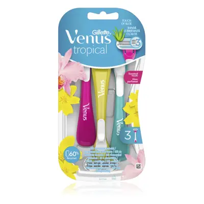 Gillette Venus Tropical jednorázové strojky 3 ks