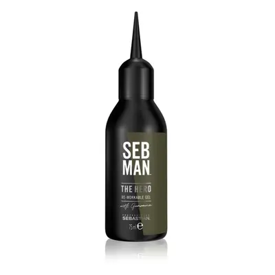 Sebastian Professional SEB MAN The Hero gel na vlasy pro lesk a hebkost vlasů 75 ml