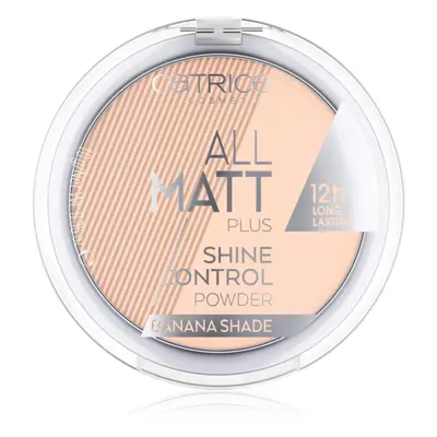 Catrice All Matt Plus matující pudr odstín 002 banana shade 10 g