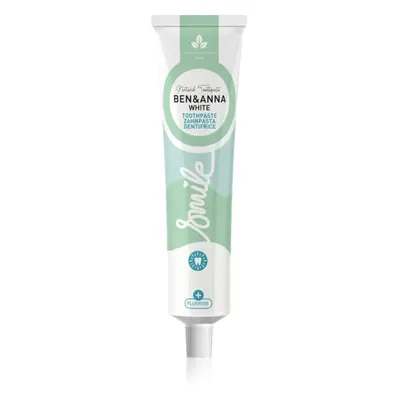 BEN&ANNA Toothpaste White přírodní zubní pasta s fluoridem 75 ml